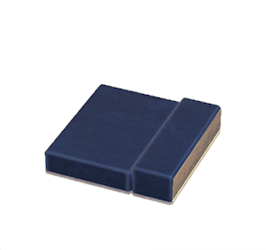 White Flat tiled roof