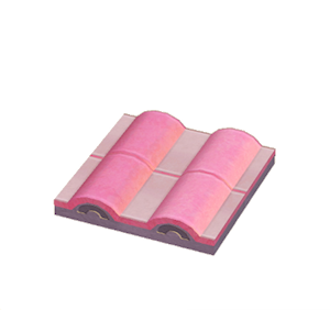 Plum Flat wavy roof