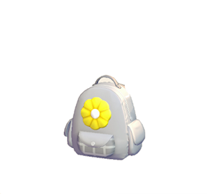 White Flower backpack