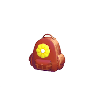 Red Flower backpack