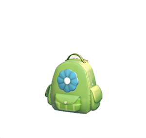 Blue Flower backpack