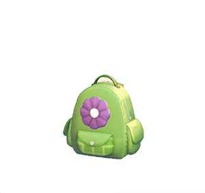 Purple Flower backpack