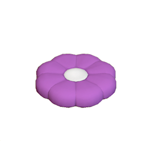 Purple Flower cushion