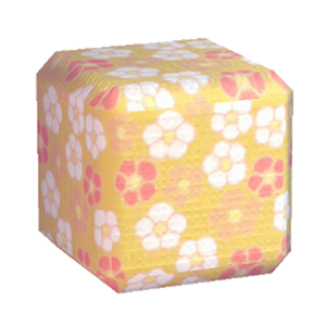 Orange Flower print