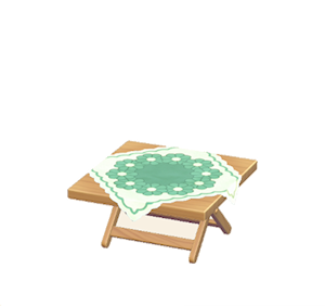 Aquamarine Flower table