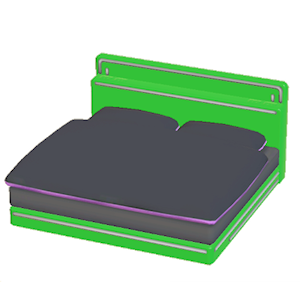 Green Gaming bed