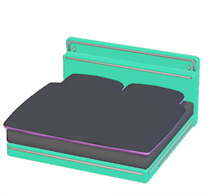 Aquamarine Gaming bed