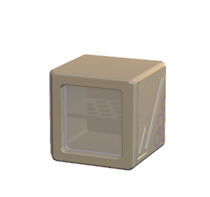 Beige Gaming fridge