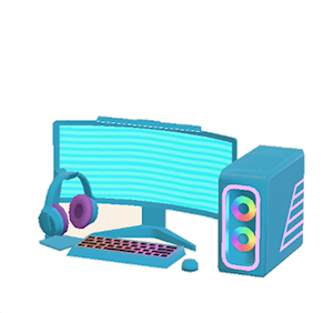 Blue Gaming PC