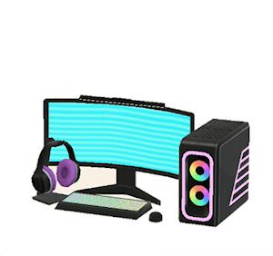 White Gaming PC