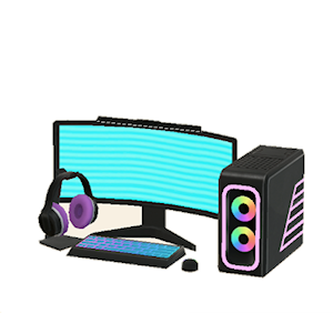 Blue Gaming PC