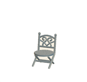 Gray Garden chair