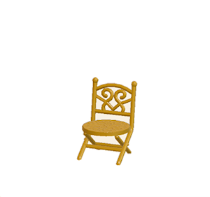 Yellow Garden chair