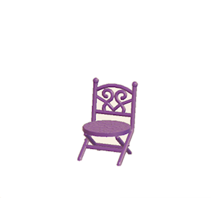 Purple Garden chair