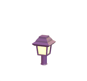 Purple Garden light