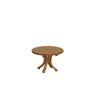 Brown Garden table