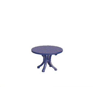 Navy Garden table