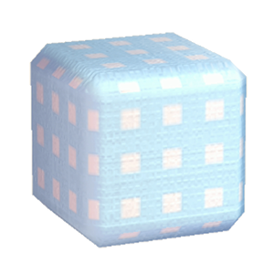 Cyan Gingham print