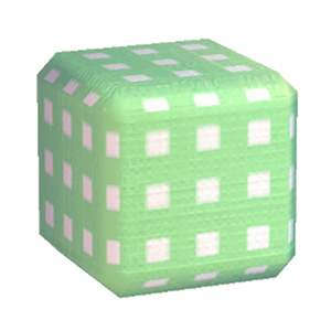 Green Gingham print