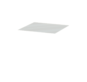 Gray Glass pane (horizontal)