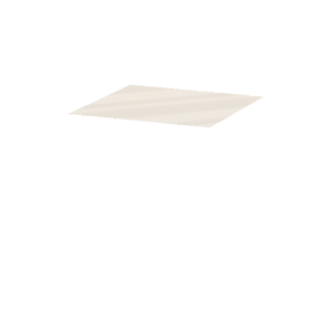 White Glass pane (horizontal)