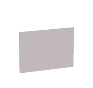 Plum Glass pane (sloped)