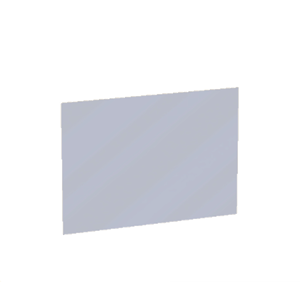 Navy Glass pane (sloped)