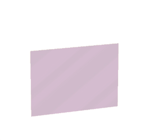 Purple Glass pane (sloped)