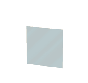 Blue Glass pane
