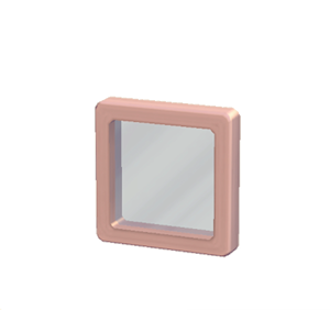 Pink Glass window