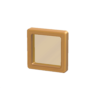 Yellow Glass window