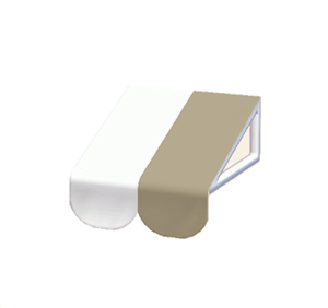 Beige Glossy awning