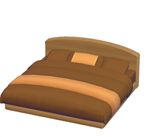 Brown Guest-room bed
