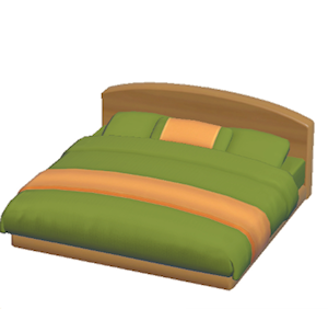 Lime Guest-room bed