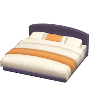 Plum Guest-room bed