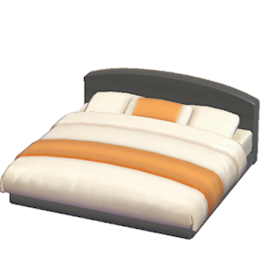 Black Guest-room bed