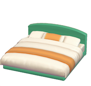 Aquamarine Guest-room bed