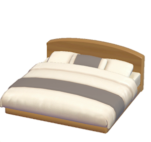 Beige Guest-room bed