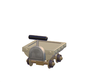 Beige Handcar