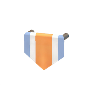 Cyan Hanging banner