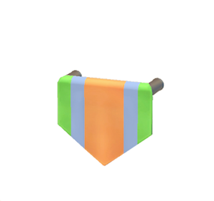 Cyan Hanging banner