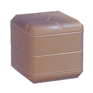 Brown Hexagonal flooring