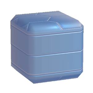 Blue Hexagonal flooring