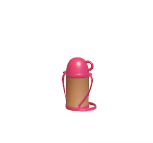 Brown Hoppip water bottle