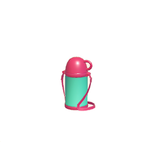 Aquamarine Hoppip water bottle