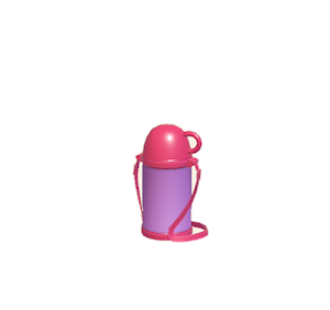 Purple Hoppip water bottle