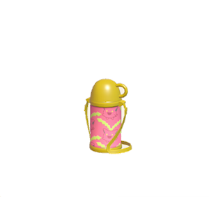 Yellow Hoppip water bottle