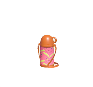 Orange Hoppip water bottle