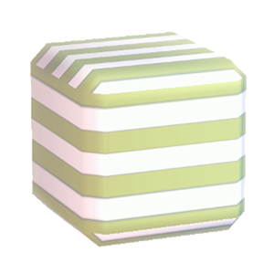 Lime Horizontal-stripe print