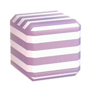 Plum Horizontal-stripe print